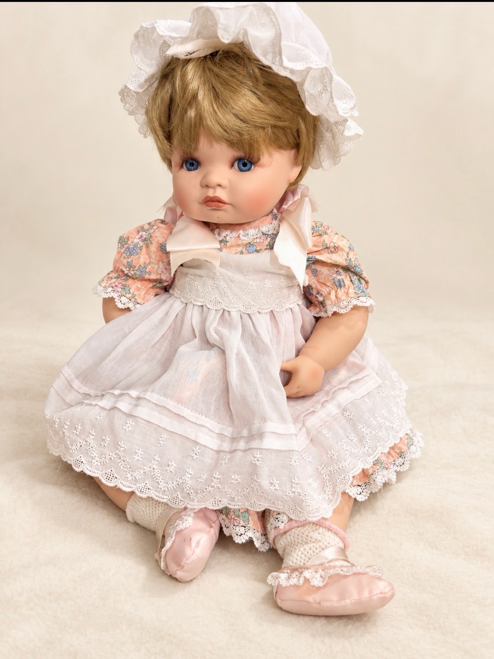 The Hamilton collection 1989 Jessica Porcelain Baby Doll